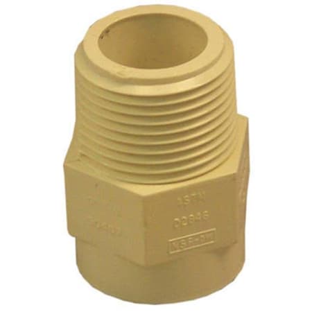 Genova Genova Products 50407 0.75 in. CPVC Male Pipe Thread Adapter 149831